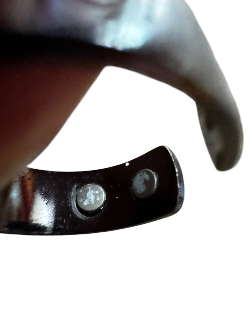 Black Calmi Ring in Original Bix. Worn a few times - Picture 7 of 7